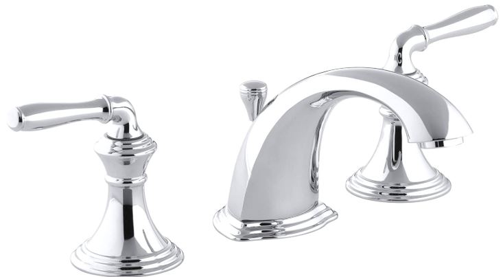 Kohler Devonshire 2 handle widespread bathroom sink faucet