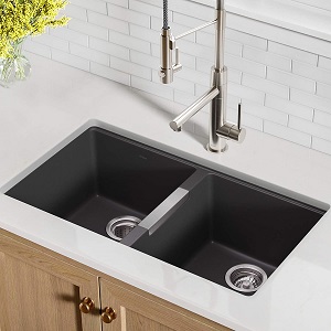 Kraus KGU-434B Undermount Granite Kitchen Sinks