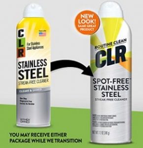 CLR Spotless Streak free Aerosol Cleaner